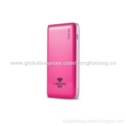 New arrival portable dual USB port power bank, 8000mAh for all digital devices